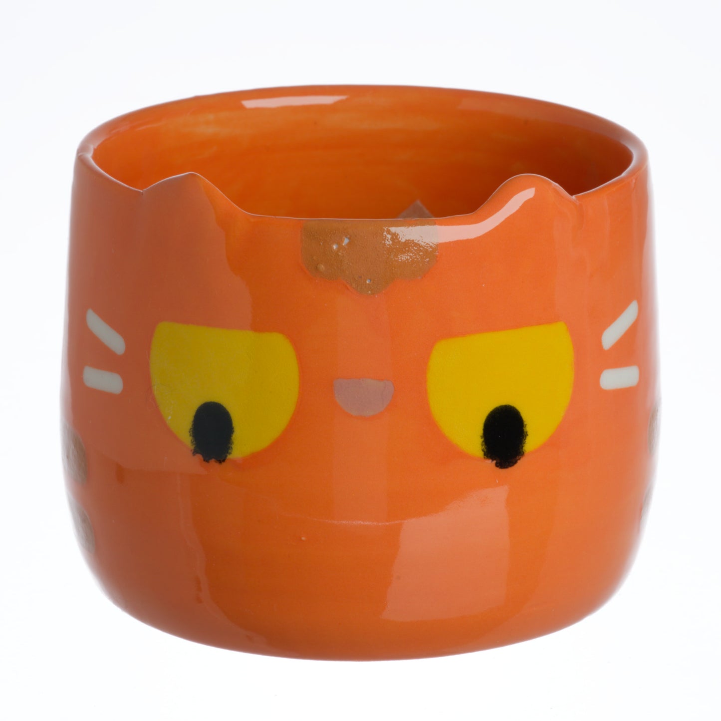 Cache Pot - Orange Tabby #1