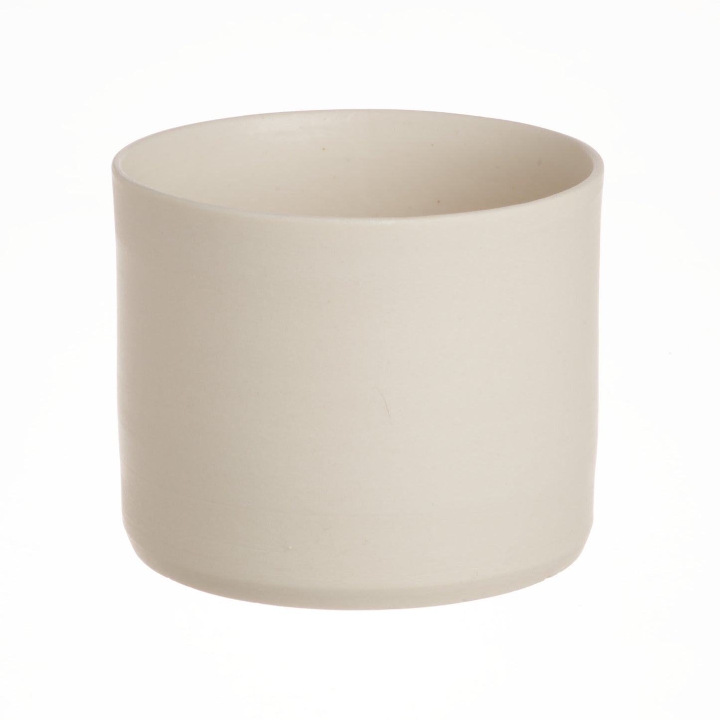 Cache Pot/Candleholder - White